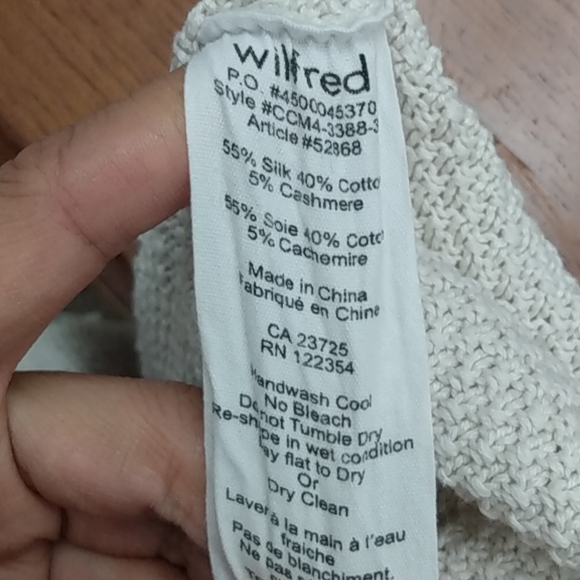 Wilfred V neck sweater - Picture 5 of 6